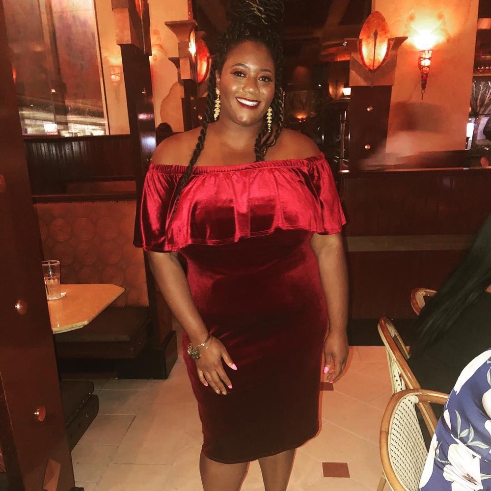 Velvet dress